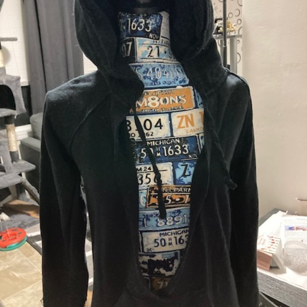 Vintage Rip Curl distressed hoodie.